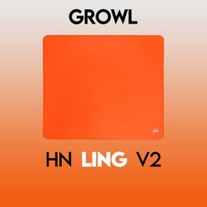 GROWL 그로울 HN 링 V2 게이밍 포론 마우스패드