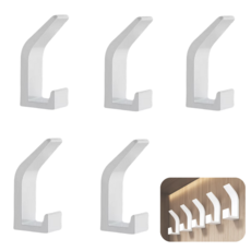 케이엠 무타공 접착식 다용도 벽걸이 후크 벽부착 욕실걸이