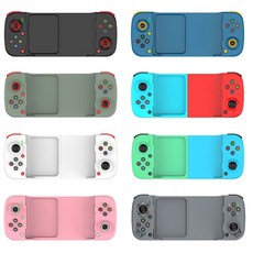 D3 텔레스코픽 휴대 전화 게임 패드 블루투스 5.0 무선 게임 컨트롤러 조이스틱 USB C for for PS4 for NS Switch, 1개, 2.Blue
