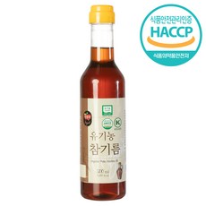 맛뜨락 바르게 만든 유기농 참기름 500ml, 1개