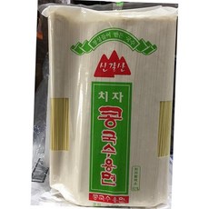 치자 콩국수 면 신갈산 3k 식자재 업소용 식재료 식당용 대용량 단체 급식용, 3kg, 1개