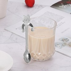 고양이팔 컵걸이 티스푼(11.5cm), 상세페이지 참조, 1개