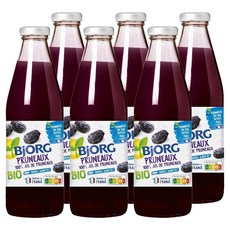 BJORG 비오르그 푸룬 자두 주스, 6개, 750ml