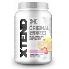 뉴 엑스텐드 BCAA Xtend 6가지 맛 모음 필수 아미노산 함유 90 30 서빙, 10. 핑크레몬에이드 90서빙(대용량), 1개, 1.4kg