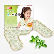 다나은 아로마 목어깨냉온찜질팩 (냉동실/전자렌지사용가능), 1개