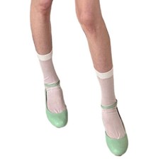 1 쌍 여자 여름 짧은 얇은 양말 여자 섹시한 레이스 주름 스타일 양말 양말 양말 통기성 나일론 귀여운 로리타 양말