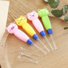 LED귀후비개 유아 귀이개 귀지제서 귀파개 라이트 귀청소, 1개, 핑크팬더, 1개입