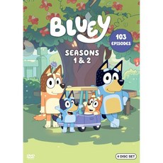 Bluey Complete Seasons One and Two 미국판 DVD