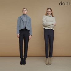 [도티 dotti] 도티 여성 겨울 나일론 퍼포먼스 기모 본딩 팬츠 2종 (NGBW)