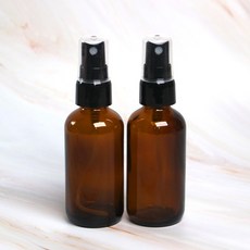 미스트 안개분사 브라운 스프레이 유리 용기 50ml, 1개