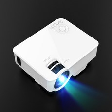 광미 M2 휴대 전화 프로젝터 홈 오피스 HD 지능형 통합 와이파이 무선 마이크로 작은 프로젝터 휴대용 홈 시어터 기숙사 침실 벽 캐스트 스크린리스 TV 2020 새로운, 참고 : 공식 표준은 휴대폰 연결을 지원하지 않습니다! + 공식 표준