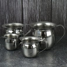 스텐 벨크리머 카페 커피 샷잔 밀크 저그, 벨크리머(1호), 1개
