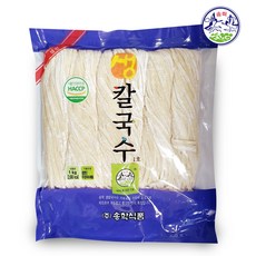 [송학식품] 생칼국수 1kg (약 6인분) _ 칼국수 생면, 1개