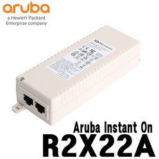 아루바 HPE Aruba R2X22A PoE 인젝터 15.4W, 1개 - r2x22a