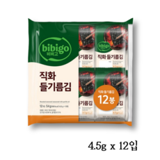 비비고 직화 들기름김 도시락김, 36개
