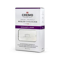 Cremo Solid Cologne That Fits In Your Pocket So You Can Apply Discreetly - Silver Water & Birch.45 Ounce Tin (SC1504), Style = Bergamot & Musk, 본문참고, 본문참고