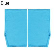 야외 손가락 없는 손 장갑 얇은 단색 짧은 장갑 사이클링 자외선 차단 터치 스크린 운전 장갑 1, blue