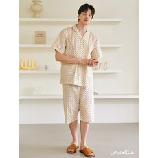남성아사면잠옷