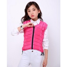 GRSOEZO GRSOEZO로 승마 안전 조끼 안전장비 통기성 승마복 아동 성인 5색모음 cs-xxl, 블랙 아동 CL