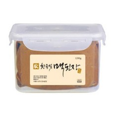 [전통식품] 한국맥꾸룸 황금빛 맥된장1.2kg 시골 재래식 한식 전통 집 된장, 1.2kg, 1개