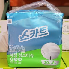 스카트 유리거울 세정티슈 30매X8개 코스트코