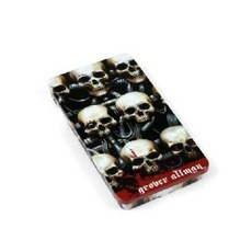 Grover Allman 기타피크 피크케이스 세트 Skull 0.8mm 12개입 ?PICST0100, 1개