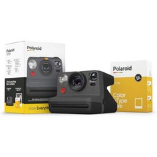 폴라로이드 오리지널 나우 I타입 즉석카메라 블랙9028, Black, Gen1 Camera + Film, 1개
