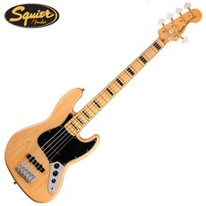 Squier - Classic Vibe 70s Jazz Bass V / 스콰이어 5현 베이스 (Natural)