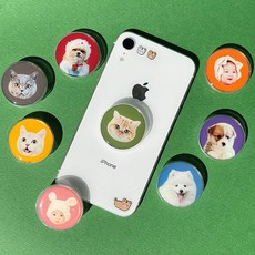 스마트톡 포토톡 홀더 주문 제작 에폭시 핸드폰 거치대