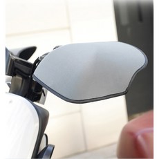 노마진바이크 여름용 오토바이 자전거 킥보드 자외선차단 방수 3D 메쉬 토시 핸들 커버, 그레이