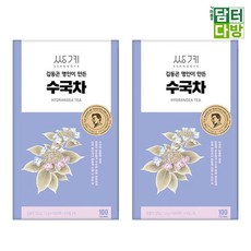 (원플러스원) 쌍계명차 김동곤명인 수국차 100티백, 1g, 1