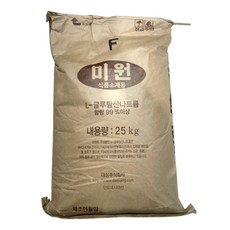 대상 미원F 가는것 업소용 식품제조용미원, 25kg, 1개