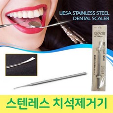 치과 치석제거 스테인레스 넓적 피크 TJS-300507 치과치석제거기 스텐치석제거기 치석제거기
