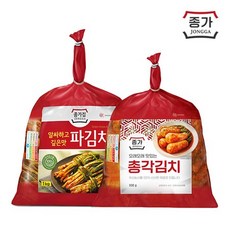 [종가집] 파 김치1kg + 총각김치900g, 상세페이지 참조, 상세페이지 참조, 상세페이지 참조