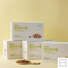 애터미 알찬견과 4박스 703as1, 25g 36개입 4박스