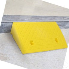 계단 문턱 휠체어 진입판 50X27X9CM 옐로우 낙상방지