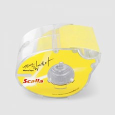 스칼라 메모테이프 48mm MT-48D, 01-옐로우(MT-48D-Y)