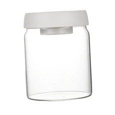 뚜껑 밀폐 식품 보관 용기 캔디 쿠키 곡물 파스타 스낵용 진공, 3.White 900ml, 1개