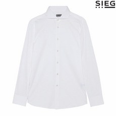 SIEG 화이트 스트레치 컷어웨이 셔츠 PWBAI5003