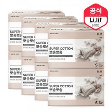 리릿기저귀 슈퍼코튼 밴드형 공용 소형 34매 8팩