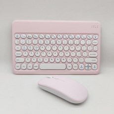 스페인어 블루투스 키보드 무료 마우스 아이패드 프로 에어 자석 키패드 미니 휴대용 PC 태블릿 무선 10 인치, 08 dgreen square set