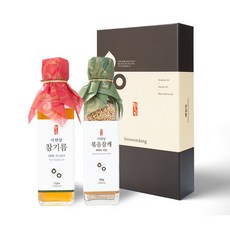 [서원당] 참기름 선물세트 국산 참깨 100% 세트 170ml 85g