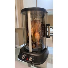 오븐 전기 통닭 구이 가정용 바비큐 훈제 오븐기, 21L 통닭기계 1380W