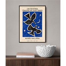 추상화 인테리어 그림 액자 포스터 -조르주 브라크 블루 버드, 11. 소나무