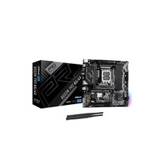 ASRock 마더보드 B660M Pro RS/ax Intel B660 시리즈 12세대 CPU LGA1700 지원 B660 MicroATX 마더보드 국내품, 상세페이지 참조