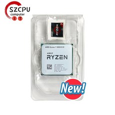 AMD Ryzen 7 5800X3D R7 3.4 GHz 8 코어 16 스레드 CPU 프로세서, 한개옵션0 - amd5800x3d