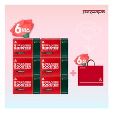 [정관장] ★[6박스] 활기력 부스터 (1박스 : 14병 1병 : 액상 20ml+정제 4, 상세 설명 참조
