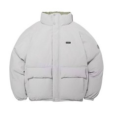 [백화점판] 커버낫 [정상가: 249 000원]RDS 리버시블 숏 푸퍼 그레이 자켓 바람막이