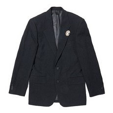 [customellow] oversized single jacket_CWJAM19611BKX