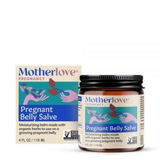 Motherlove 엄마사랑 임산부 뱃살살브4oz 기 뱃살에 사할 수 있는 보습 밤 허브, 1개